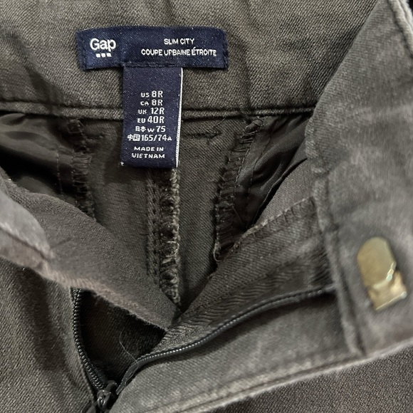 Gap Slim City Pants - Size 8R - Picture 5 of 5